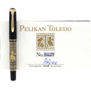 1992 PELIKAN M700 OLD STYLE VERMEIL TOLEDO 18C/750 MED NIB FOUNTAIN PEN W/BOX AND CERTIFICATE NEVER INKED OFFERED BY ANTIQUE DIGGER
