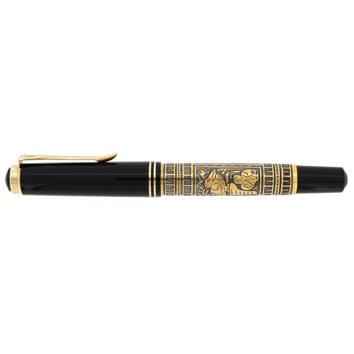 1992 PELIKAN M700 TOLEDO W-GERMANY OLD STYLE FOUNTAIN PEN W/BOX AND CE