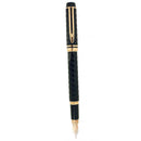 CIRCA 1991 WATERMAN OPERA BLACK CHASED 18K MED NIB FOUNTAIN PEN MINT OFFERED BY ANTIQUE DIGGER