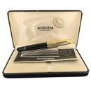 1992 AURORA 88 GOLD-BLACK 801 BIG 14K MEDIUM NIB FOUNTAIN PEN NEVER INKED OFFERED BY ANTIQUE DIGGER