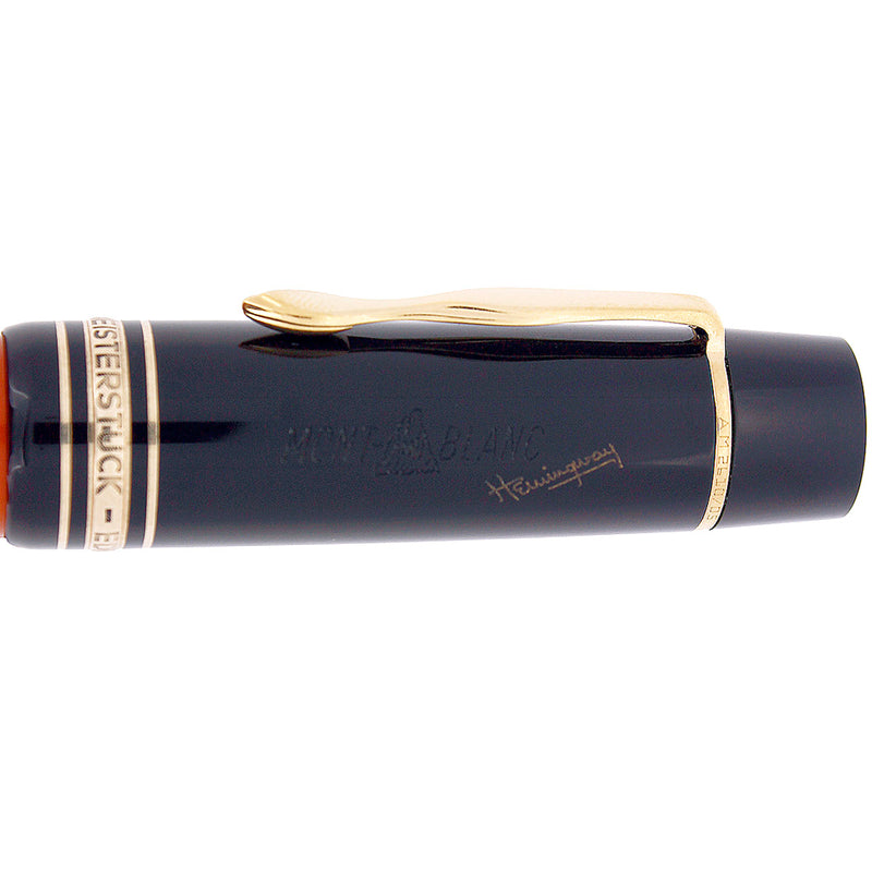 1992 MONTBLANC ERNEST HEMINGWAY WRITERS SERIES LIMITED EDITION FOUNTAIN PEN OFFERED BY ANTIQUE DIGGER