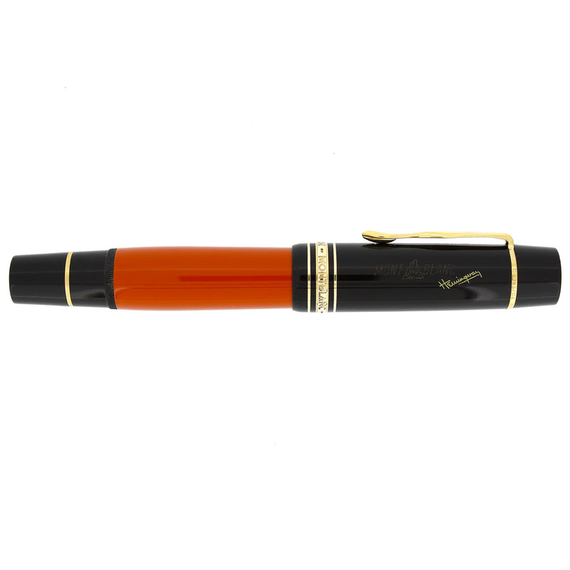 NEVER INKED 1992 MONTBLANC ERNEST HEMINGWAY WRITERS SERIES LIMITED EDITION FOUNTAIN PEN OFFERED BY ANTIQUE DIGGER