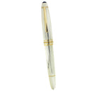 C1992 MONTBLANC MEISTERSTUCK N°146 SOLITAIRE STERLING LINED PATTERN 18K OB NIB FOUNTAIN PEN NEAR MINT IN BOX OFFERED BY ANTIQUE DIGGER