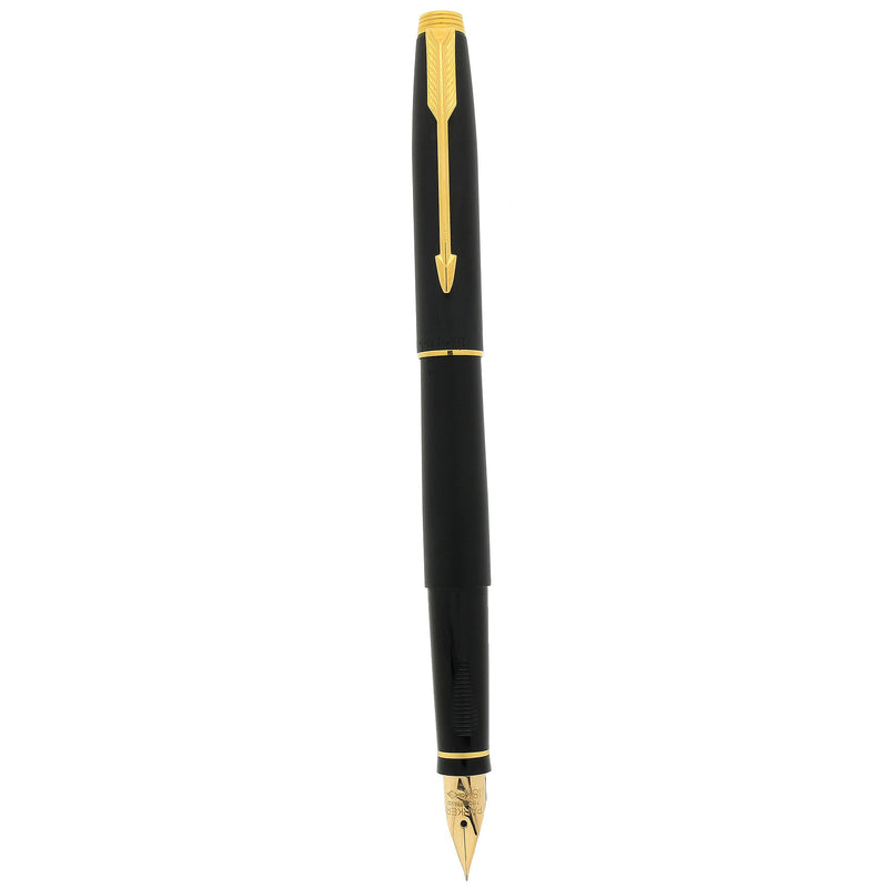 Parker 75 万年筆 ポイントアセンブリ XF 1992 PARKER 75 MATTE BLACK 18K NEEDLEPOINT 80 NIB FOUNTAIN PEN NEW IN