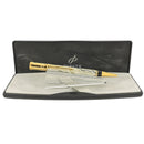 1992 PARKER DUOFOLD BLACK AND PEARL BALLPOINT PEN OFFERED BY ANTIQUE DIGGER