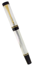 1992 PARKER INTERNATIONAL STERLING SILVER GODRON PATTERN ROLLERBALL PEN NEW