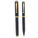 1992 SHEAFFER CONNAISSEUR HERRINGBONE 18K MEDIUM NIB FOUNTAIN PEN & BALLPOINT PEN SET OFFERED BY ANTIQUE DIGGER