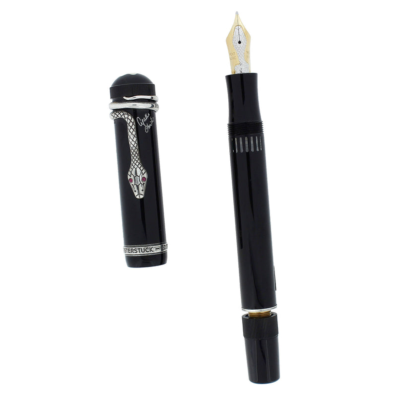 NEVER INKED 1993 MONTBLANC AGATHA CHRISTIE 3-PIECE LIMITED EDITION FOUNTAIN PEN, BALLPOINT & PENCIL SET NUMBER MATCHING OFFERED BY ANTIQUE DIGGER