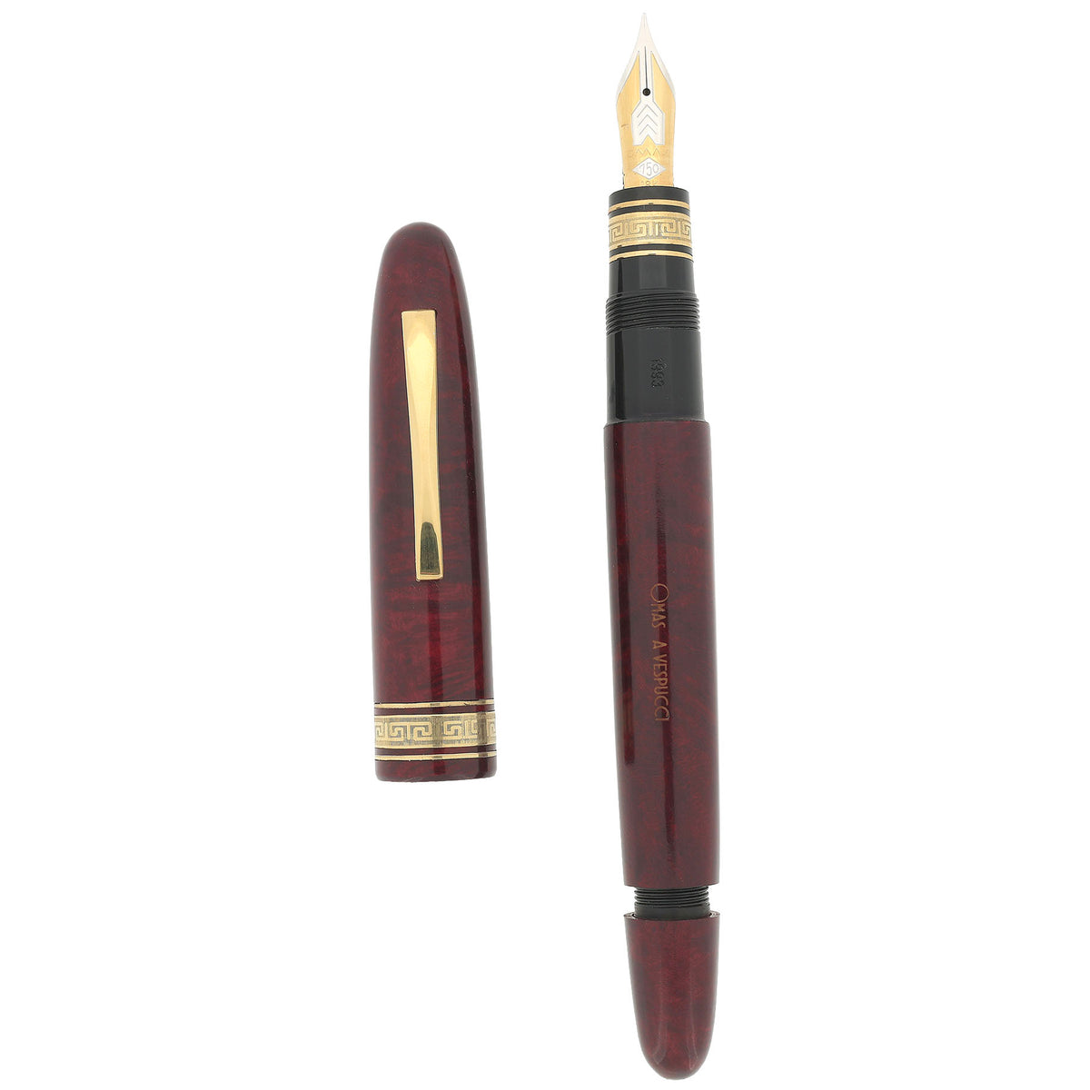 1993 OMAS AMERIGO VESPUCCI SPECIAL EDITION BRIARWOOD FOUNTAIN PEN NEVE