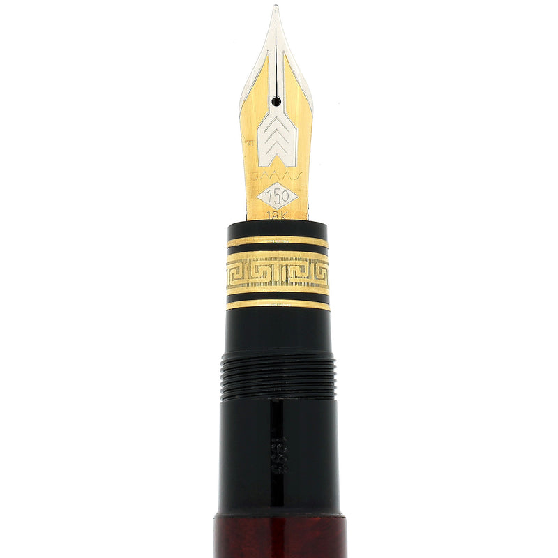 Omas Ogiva Amerigo Vespucci オマス 万年筆 1993 OMAS AMERIGO VESPUCCI SPECIAL EDITION BRIARWOOD FOUNTAIN PEN NEVE