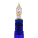 1993 PELIKAN M810 BLUE OCEAN LIMITED EDITION FOUNTAIN PEN W/BOX & PAPERS OFFERED BY ANTIQUE DIGGER
