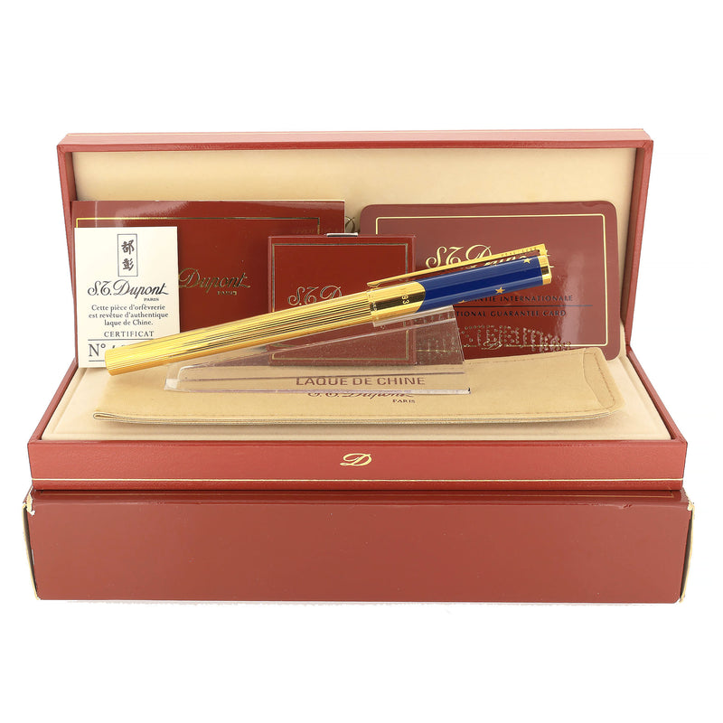 RARE 1993 S.T. DUPONT EUROPA LIMITED EDITION 719/4000 FOUNTAIN PEN NEW