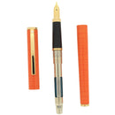 NEW OLD STOCK 1993 SHEAFFER FASHION II CADMIUM YELLOW FOUNTAIN PEN NEVER INKED OFFERED BY ANTIQUE DIGGER