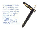 CIRCA 1995 MONTBLANC MEISTERSTUCK TRAVELER'S N° 147 FOUNTAIN PEN SERVICED OFFERED BY ANTIQUE DIGGER