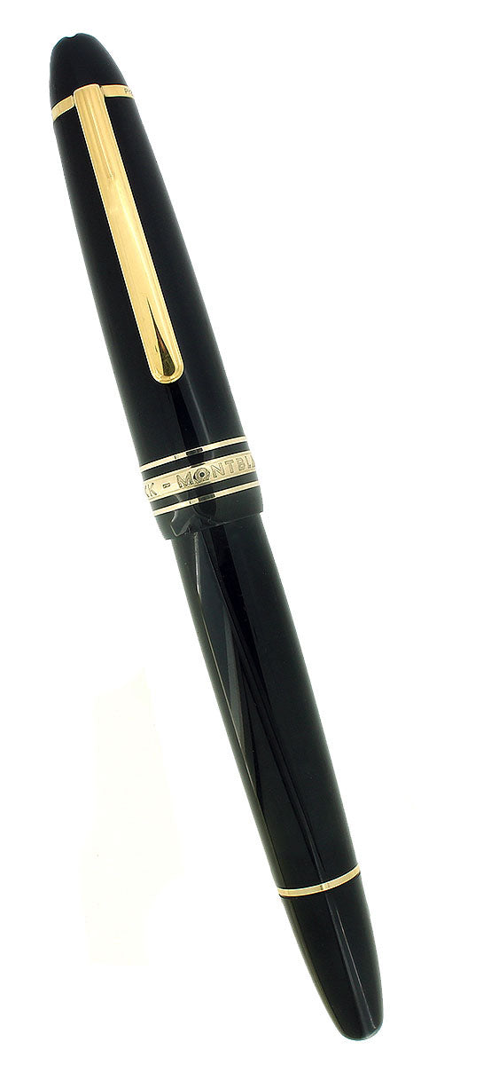 CIRCA 1995 MONTBLANC MEISTERSTUCK TRAVELER'S N° 147 FOUNTAIN PEN SERVICED OFFERED BY ANTIQUE DIGGER