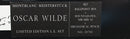 1994 MONTBLANC OSCAR WILDE WRITER'S SERIES LIMITED EDITION FOUNTAIN PEN