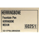 1993 NAMIKI BLACK HERRINGBONE GUILLOCHE  14K MED NIB FOUNTAIN PEN MINT OFFERED BY ANTIQUE DIGGER