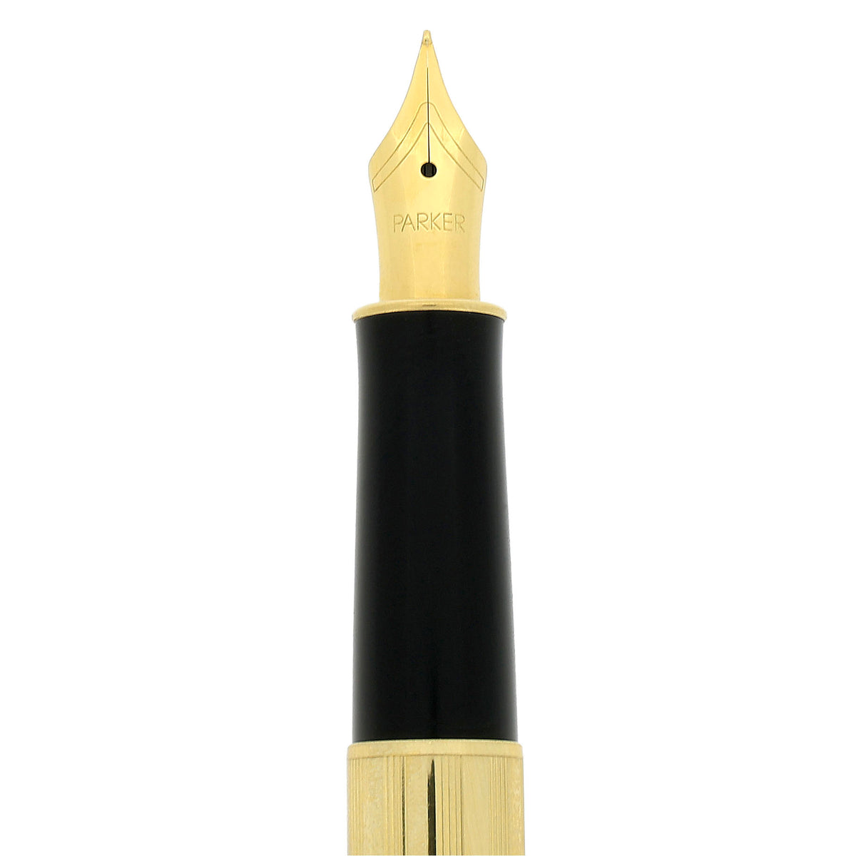 FIRST YEAR 1994 PARKER SONNET 14K DIAMONITE G XF NIB FOUNTAIN PEN NEVE