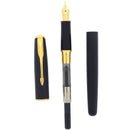 FIRST YEAR 1994 PARKER SONNET MATTE BLACK MEDIUM NIB FOUNTAIN PEN NEVER INKED OFFERED BY ANTIQUE DIGGER