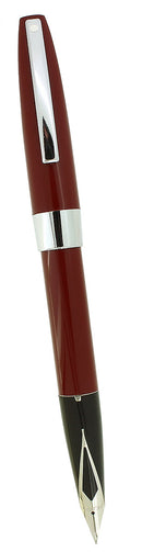 CIRCA 1994 SHEAFFER TRIUMPH IMPERIAL BURGUNDY FOUNTAIN PEN IN ORIGINAL BOX NEVER INKED