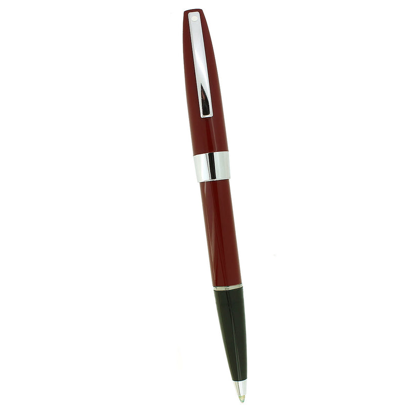 CIRCA 1994 SHEAFFER IMPERIAL BURGUNDY ROLLERBALL PEN NEVER USED OFFERED BY ANTIQUE DIGGER