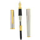 1995 LEBOEUF STERLING SILVER FINE BARLEY & OPAL JEWEL 18K M NIB FOUNTAIN PEN NEVER INKED GERMAN MADE