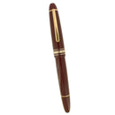 CIRCA 1995 MONTBLANC BORDEAUX TRAVELER'S N° 147 OBB NIB FOUNTAIN PEN SERVICED OFFERED BY ANTIQUE DIGGER