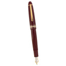 CIRCA 1995 MONTBLANC BORDEAUX TRAVELER'S N° 147 OBB NIB FOUNTAIN PEN SERVICED OFFERED BY ANTIQUE DIGGER