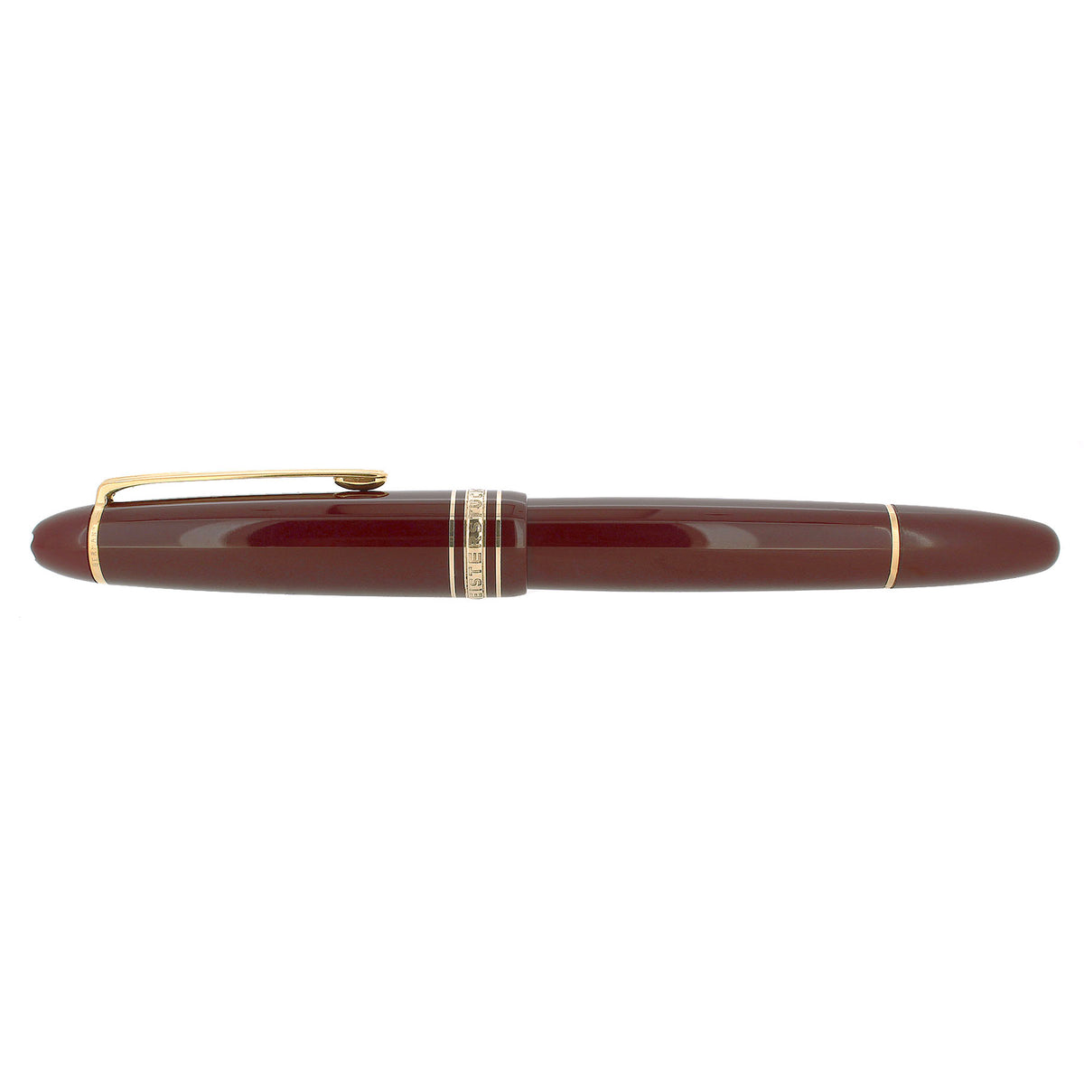 CIRCA 1995 MONTBLANC BORDEAUX TRAVELER'S N° 147 OBB NIB FOUNTAIN PEN S