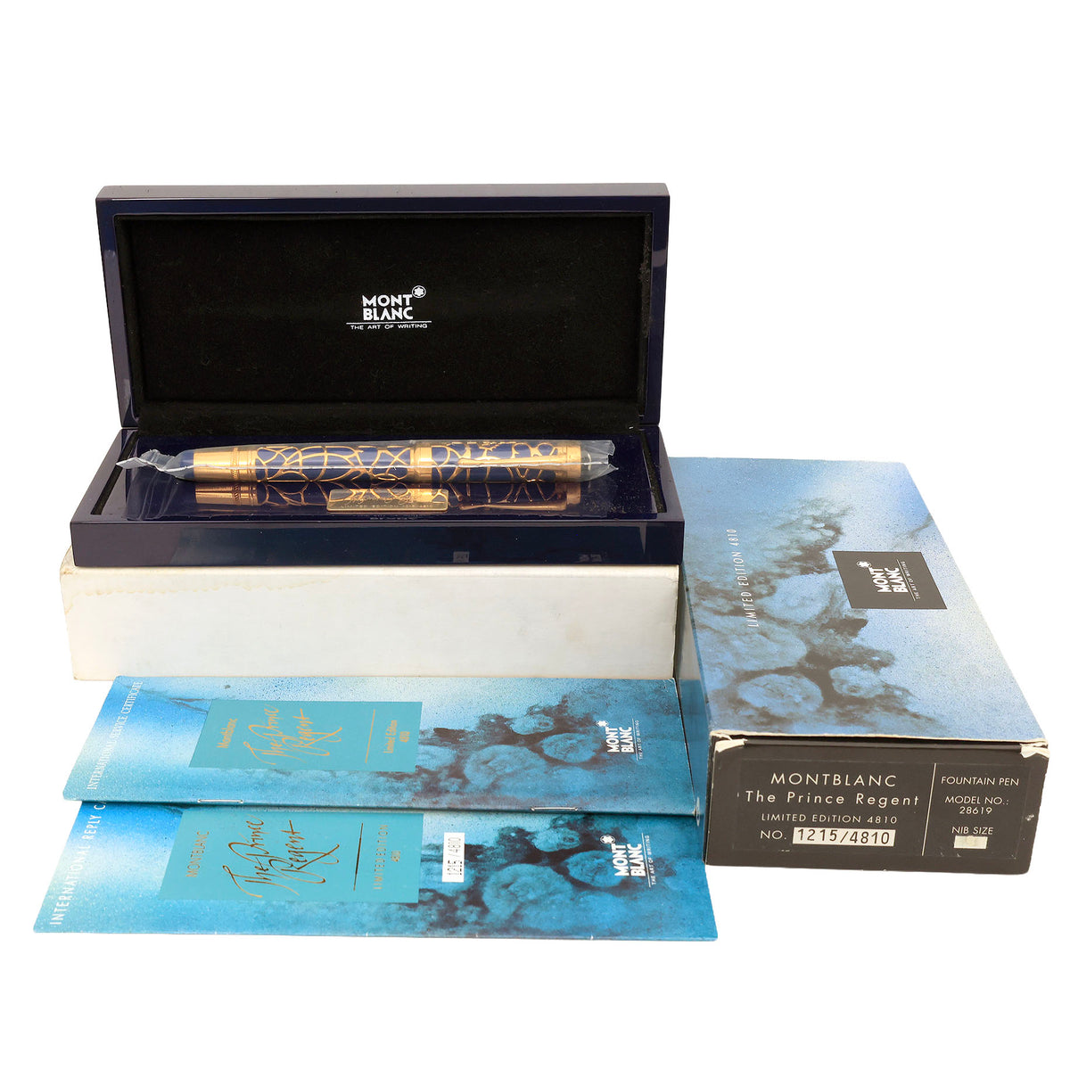 1995 MONTBLANC PRINCE REGENT PATRON OF THE ART LIMITED EDITION 1215/48