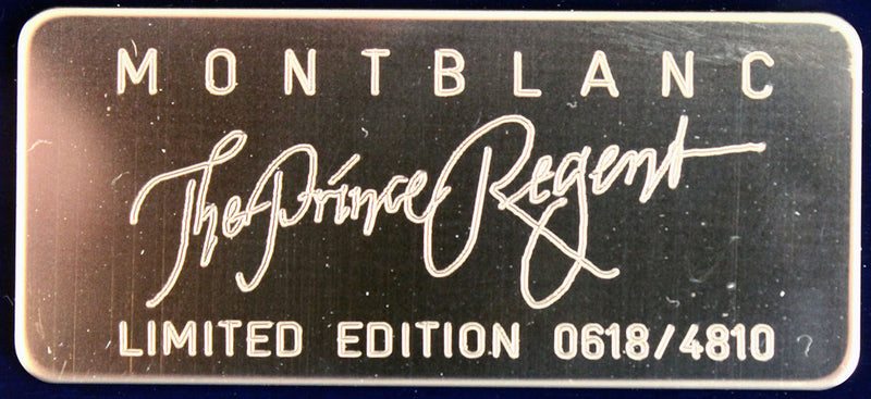NEVER INKED 1995 MONTBLANC PRICE REGENT PATRON OF THE ART LIMITED EDITION FOUNTAIN PEN MINT OFFERED BY ANTIQUE DIGGER