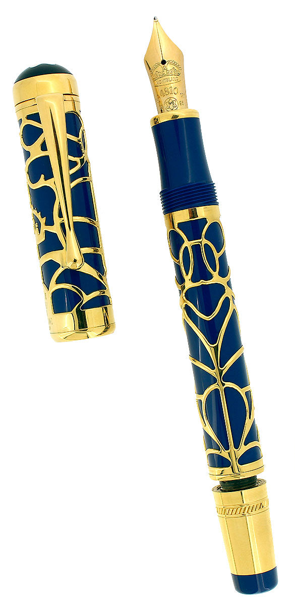 NEVER INKED 1995 MONTBLANC PRICE REGENT PATRON OF THE ART LIMITED EDITION FOUNTAIN PEN MINT OFFERED BY ANTIQUE DIGGER