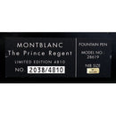 1995 MONTBLANC PRINCE REGENT PATRON OF THE ART LIMITED EDITION FOUNTAIN PEN NEVER INKED OFFERED BY ANTIQUE DIGGER