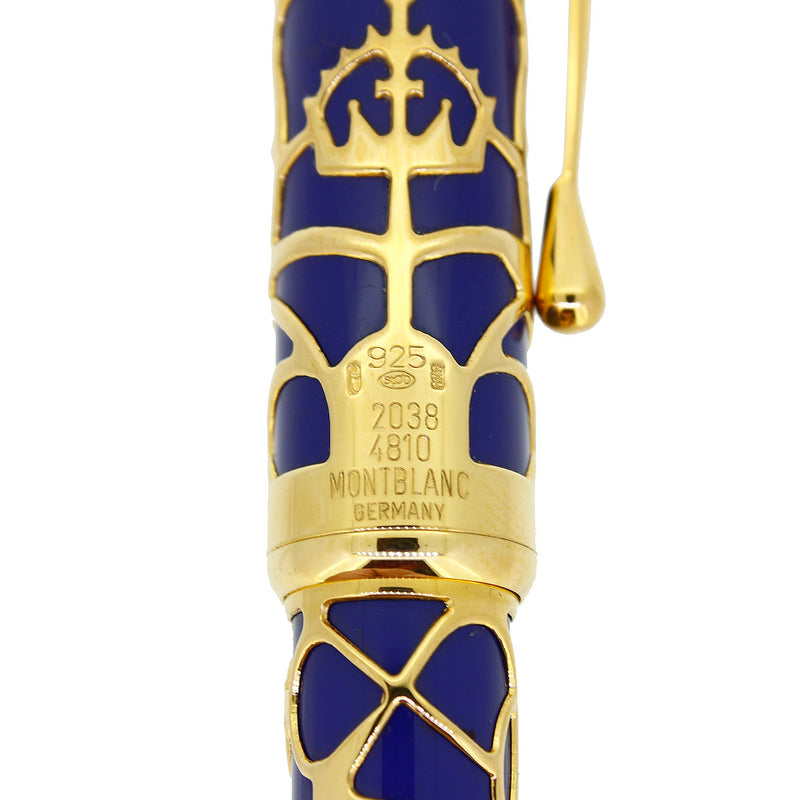 1995 MONTBLANC PRINCE REGENT PATRON OF THE ART LIMITED EDITION FOUNTAIN PEN NEVER INKED OFFERED BY ANTIQUE DIGGER