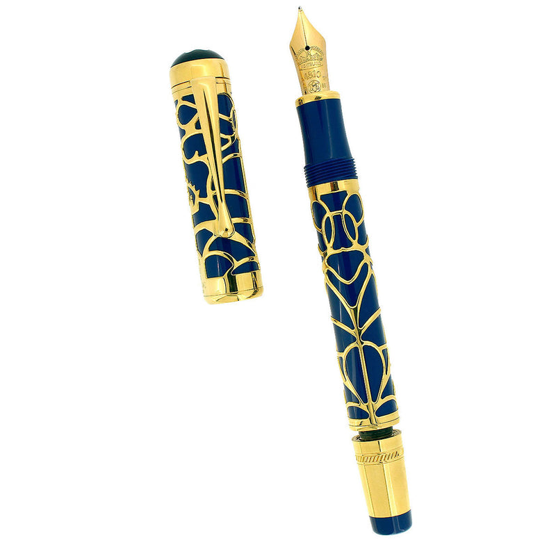 1995 MONTBLANC PRINCE REGENT PATRON OF THE ART LIMITED EDITION FOUNTAIN PEN NEVER INKED OFFERED BY ANTIQUE DIGGER