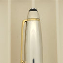 NEVER INKED 1995 MONTBLANC MEISTERSTUCK N°146 STERLING BARLEY OVERLAY 18K MED NIB FOUNTAIN PEN OFFERED BY ANTIQUE DIGGER