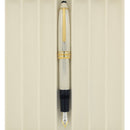 NEVER INKED 1995 MONTBLANC MEISTERSTUCK N°146 STERLING BARLEY OVERLAY 18K MED NIB FOUNTAIN PEN OFFERED BY ANTIQUE DIGGER