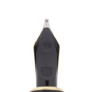 1995 PARKER DUOFOLD 14K MOORISH NIGHT MICHAEL FULTZ OVERLAY 18K STUB NIB FOUNTAIN PEN OFFERED BY ANTIQUE DIGGER