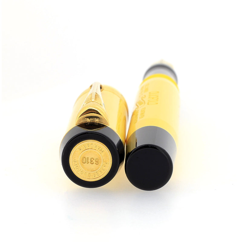 1995 PARKER DUOFOLD MANDARIN YELLOW 18K TRIM LIMITED EDITION 6310/1000