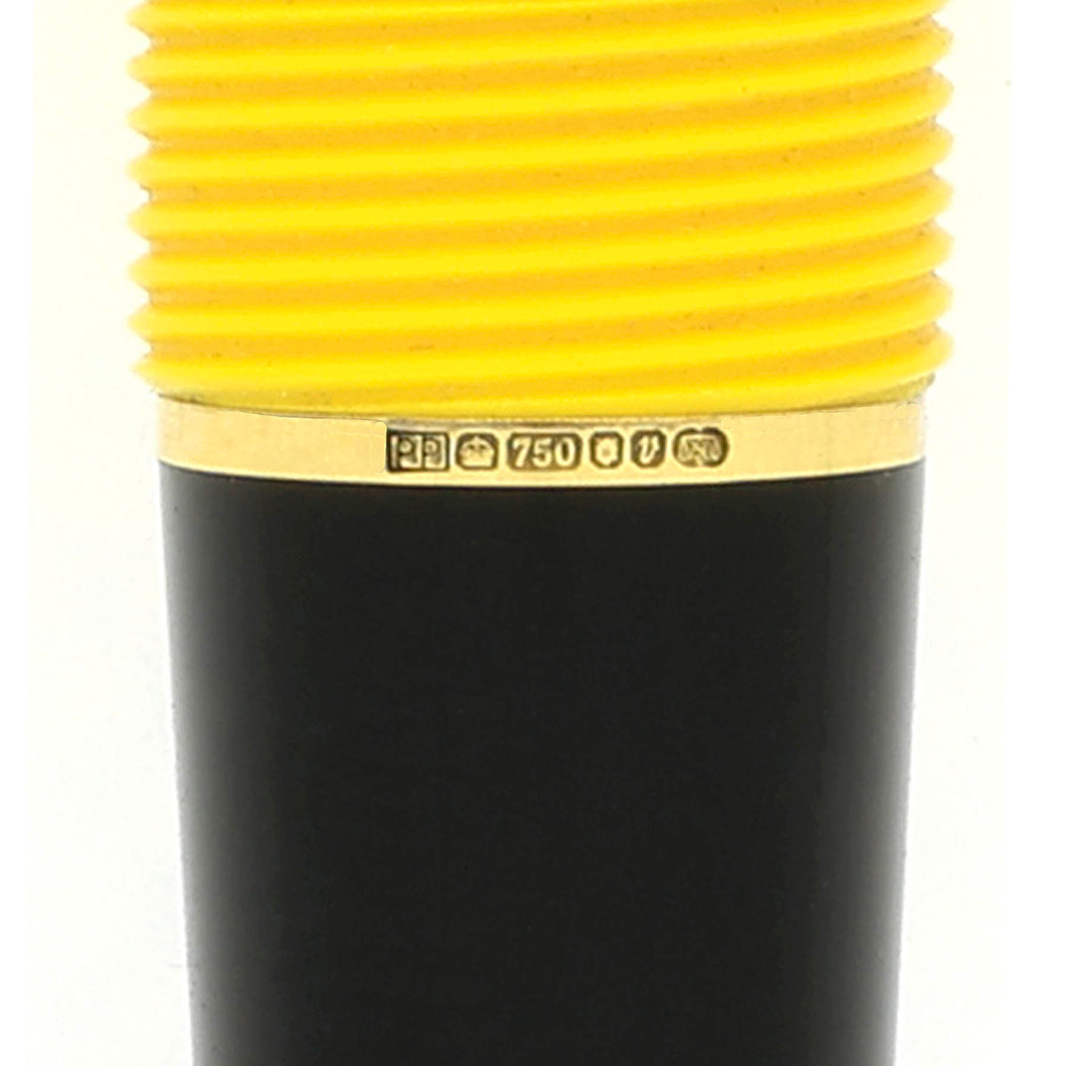1995 PARKER DUOFOLD MANDARIN YELLOW 18K TRIM LIMITED EDITION 6310/1000
