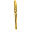 1995 PARKER SONNET 23K GOLD PLATE & BLACK LAQUE ATHENS MODEL 18K XF NIB FOUNTAIN PEN NEVER INKED OFFERED BY ANTIQUE DIGGER
