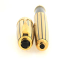 1995 PARKER SONNET 23K GOLD PLATE & BLACK LAQUE ATHENS MODEL 18K XF NIB FOUNTAIN PEN NEVER INKED OFFERED BY ANTIQUE DIGGER