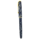 1995 PARKER SONNET PREMIER INDIGO BLUE LAQUE 18K FINE NIB FOUNTAIN PEN NEVER INKED OFFERED BY ANTIQUE DIGGER