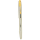 1995 PARKER SONNET CASCADE SILVER PATTERN 18K EXTRA FINE NIB FOUNTAIN PEN NEW OLD STOCK OFFERED BY ANTIQUE DIGGER
