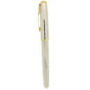 1995 PARKER SONNET CASCADE SILVER PATTERN 18K EXTRA FINE NIB FOUNTAIN PEN NEW OLD STOCK OFFERED BY ANTIQUE DIGGER