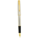 1995 PARKER SONNET CASCADE SILVER PATTERN 18K EXTRA FINE NIB FOUNTAIN PEN NEW OLD STOCK OFFERED BY ANTIQUE DIGGER