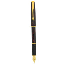1995 PARKER SONNET FIREDANCE LACQUER 18K BROAD NIB FOUNTAIN PEN NEW OLD STOCK OFFERED BY ANTIQUE DIGGER
