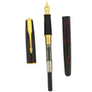 1995 PARKER SONNET FIREDANCE LACQUER 18K BROAD NIB FOUNTAIN PEN NEW OLD STOCK OFFERED BY ANTIQUE DIGGER