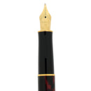1995 PARKER SONNET FIREDANCE LACQUER 18K BROAD NIB FOUNTAIN PEN NEW OLD STOCK OFFERED BY ANTIQUE DIGGER