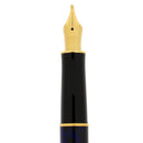 1995 PARKER SONNET MIDNIGHT BLUE LACQUER BROAD NIB FOUNTAIN PEN NEW OLD STOCK OFFERED BY ANTIQUE DIGGER